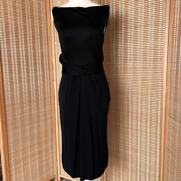 Black Moschino midi dress - Picture 1 of 6